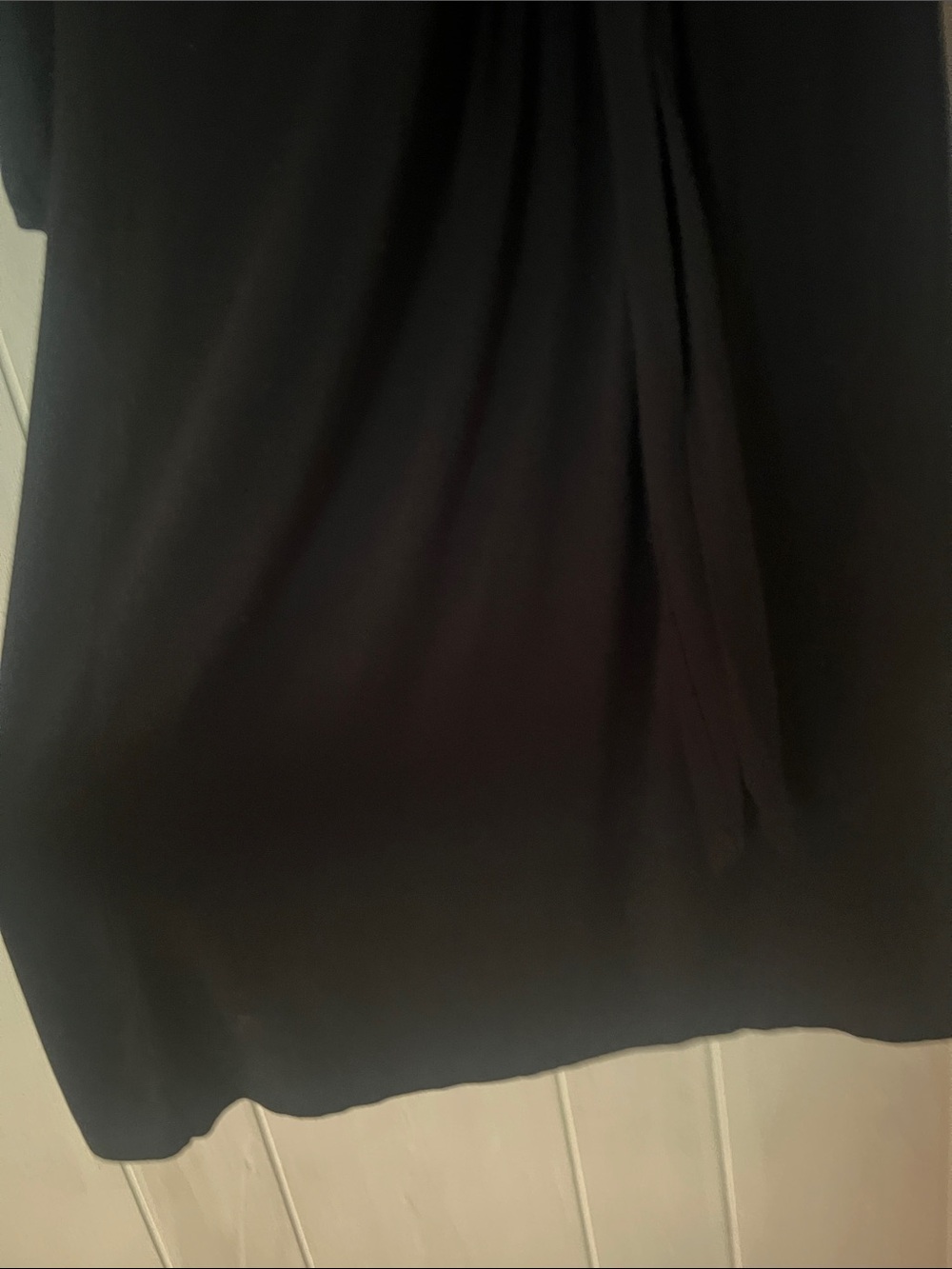 Old Navy Black Wrap Tie-Front Women’s Dress - Picture 5 of 5